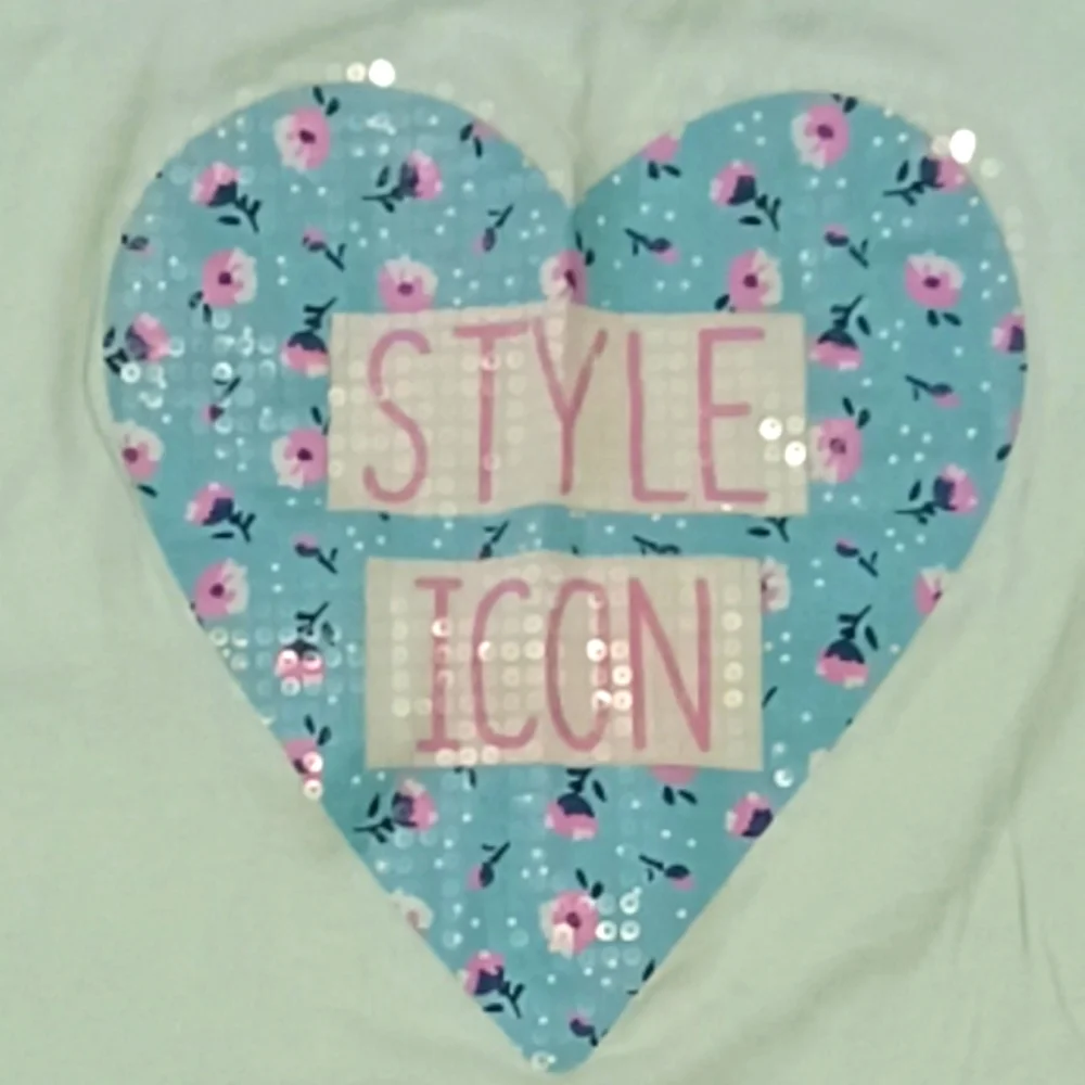 The Children's Place Floral Heart Sleeveless Top Size XL